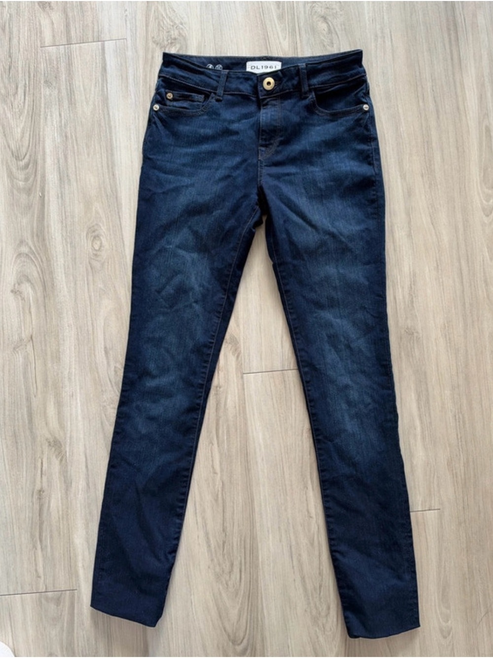 DL1961 Women’s Navy Supermodel Skinny Jeans size 25